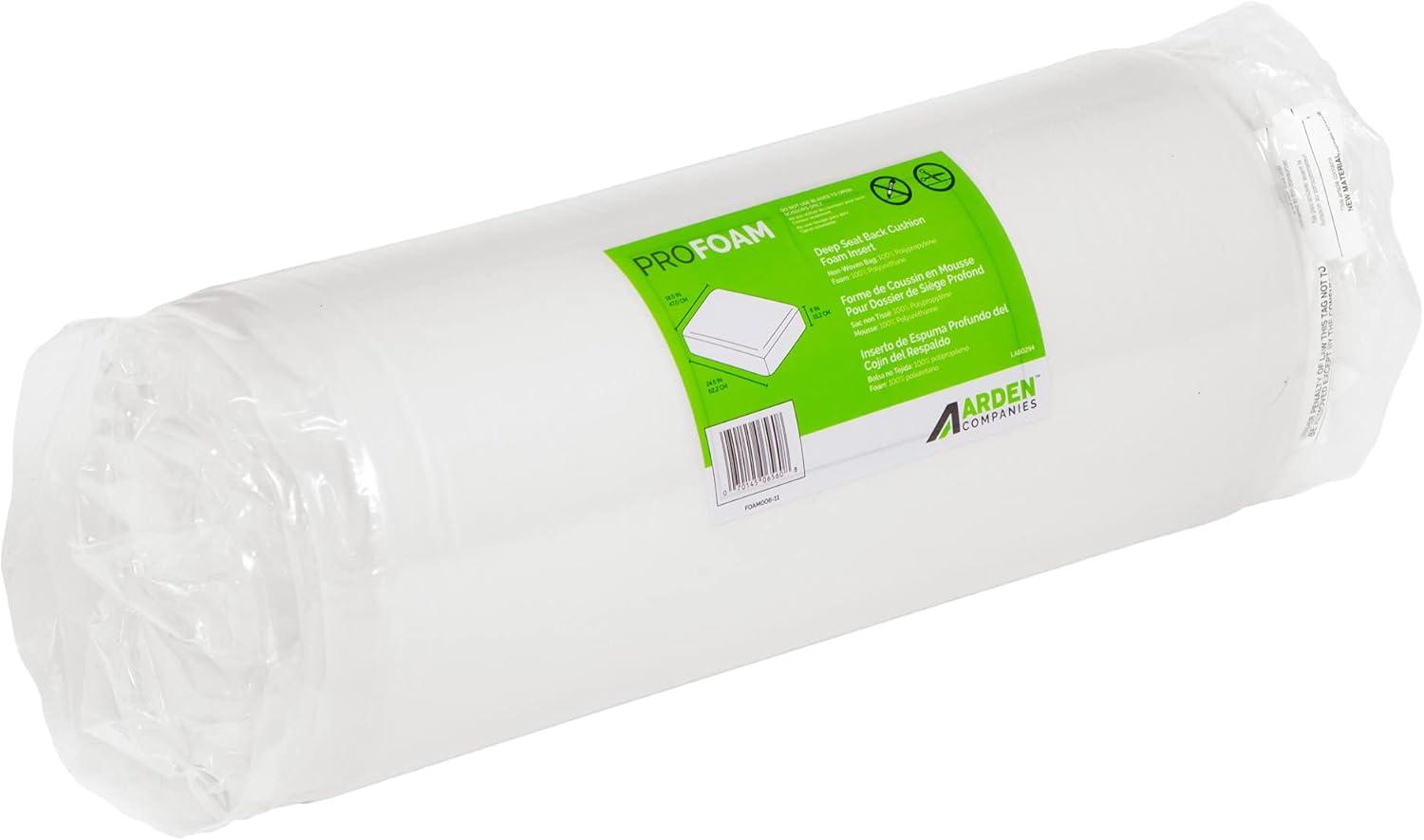 ARDEN ProFoam Performance Outdoor Deep Seating Cushion Set 22 x 22, Sand Cream