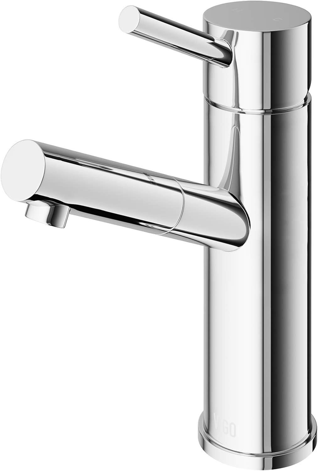 Noma 8" H Single Handle Single Hole Bathroom Faucet