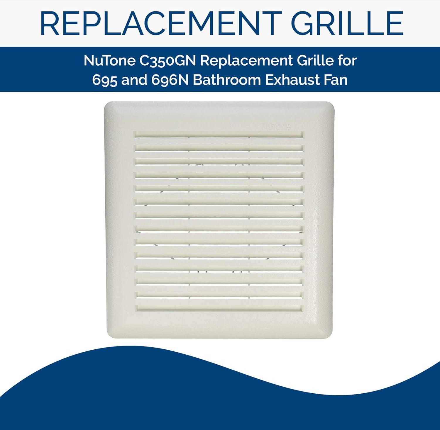 Replacement Grille For 695 And 696N Bathroom Exhaust Fan