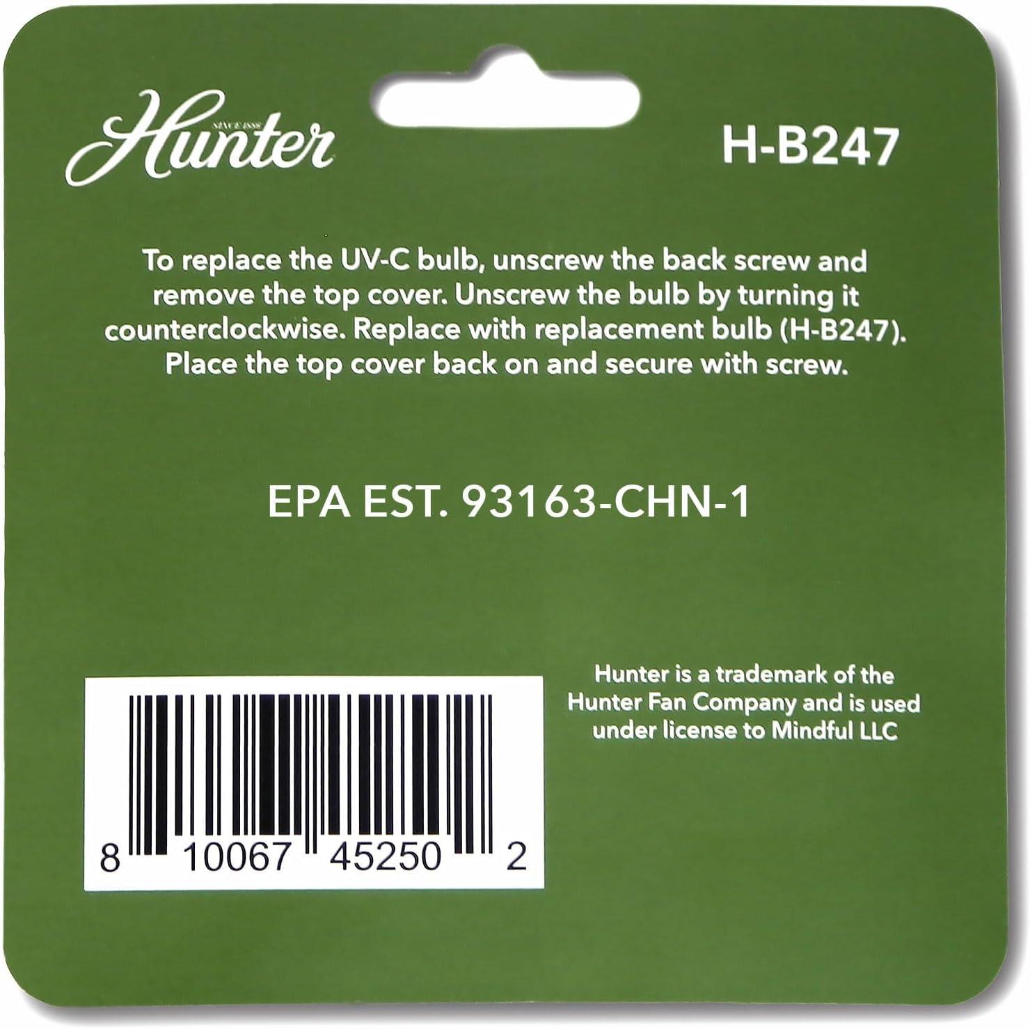 H-B247 UV-C Air Purifier Replacement Light Bulb
