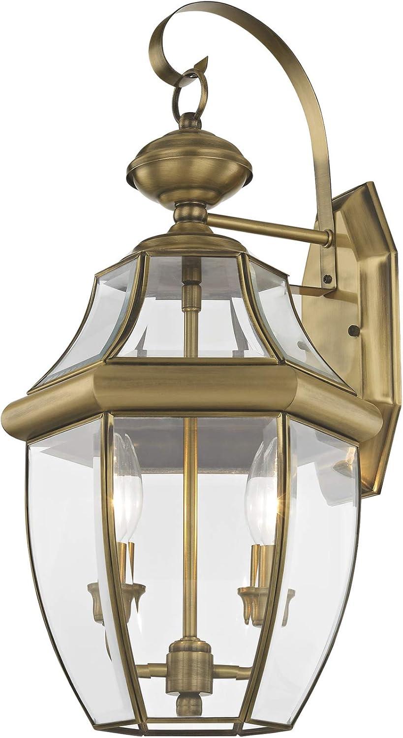 Livex Lighting Monterey 2 - Light Wall Light in  Antique Brass