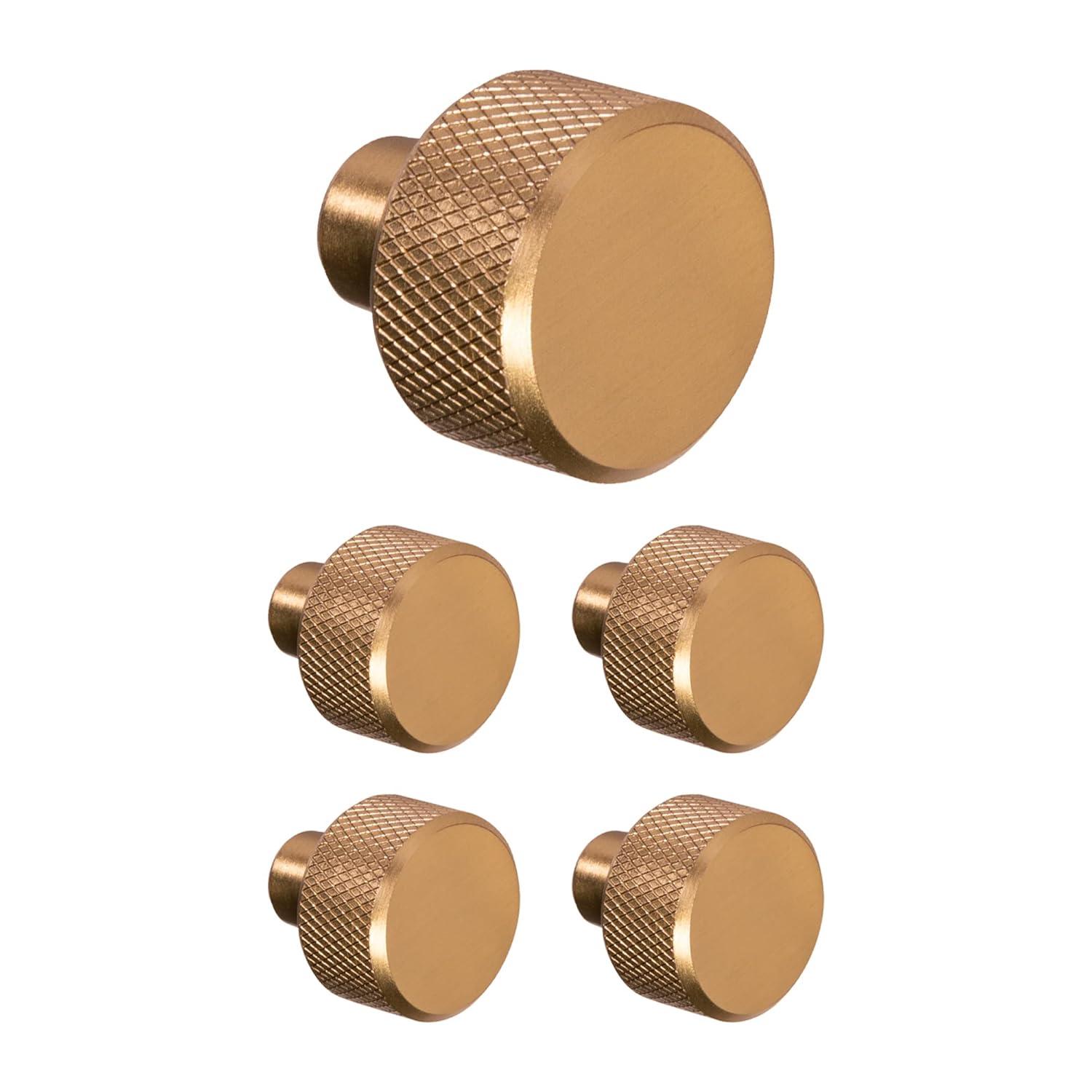 Design House Porter Cabinet Knob for Kitchen Bathroom Closet Dresser Cabinets-5-Pack (Set of 5)
