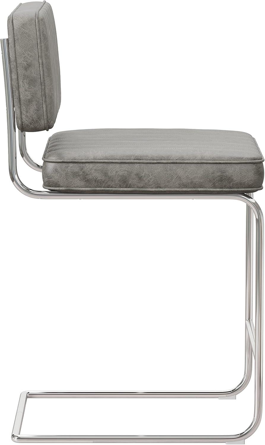 Set of 2 Breuer Metal Counter Height Stools - Hillsdale Furniture