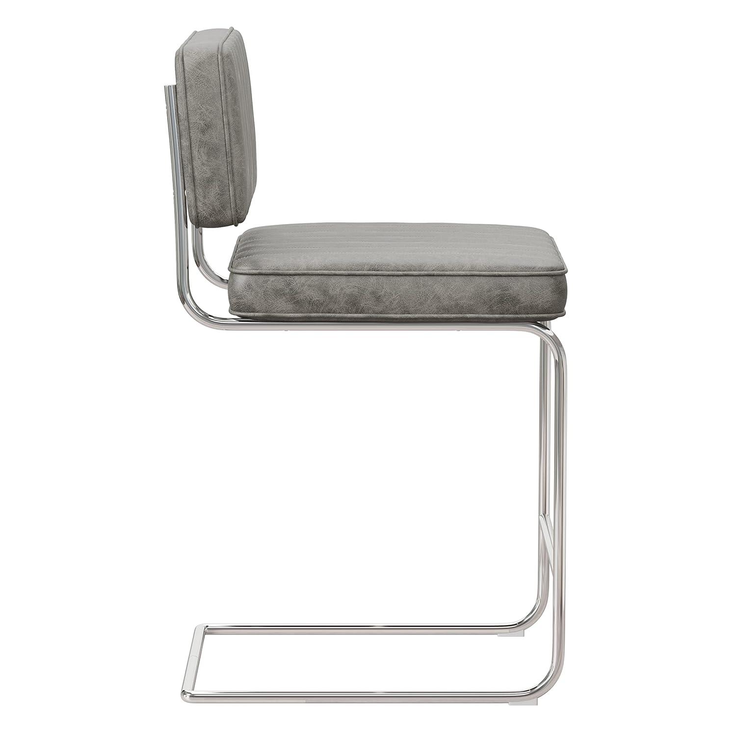 Set of 2 Breuer Metal Counter Height Stools - Hillsdale Furniture