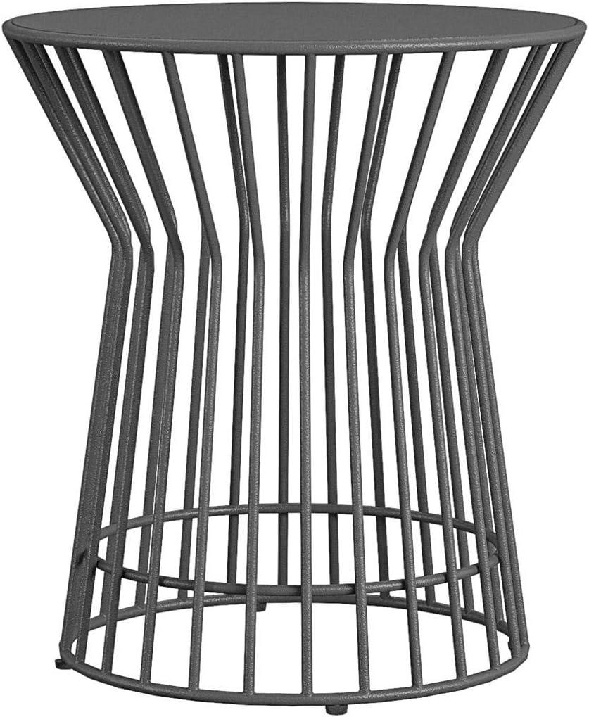 Roberta 20.08'' Metal Outdoor Side Table