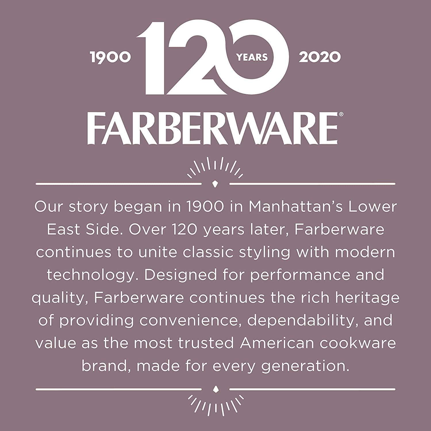Farberware Farberware Dishwasher Safe Nonstick Cookware Pots and Pans