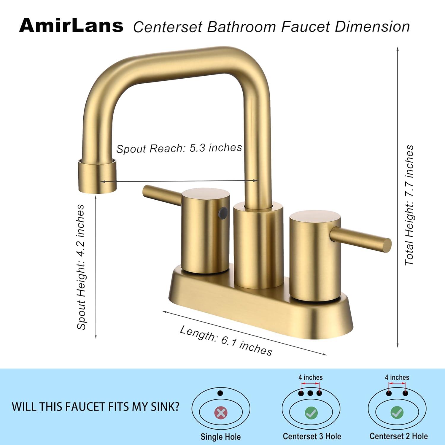 Matte Black 8 inch Widespread Bathroom Sink Faucet Vanity Lavatory Faucet for 3 Holes with Pop up Drain and 360 Degree Swivel Brass Spout