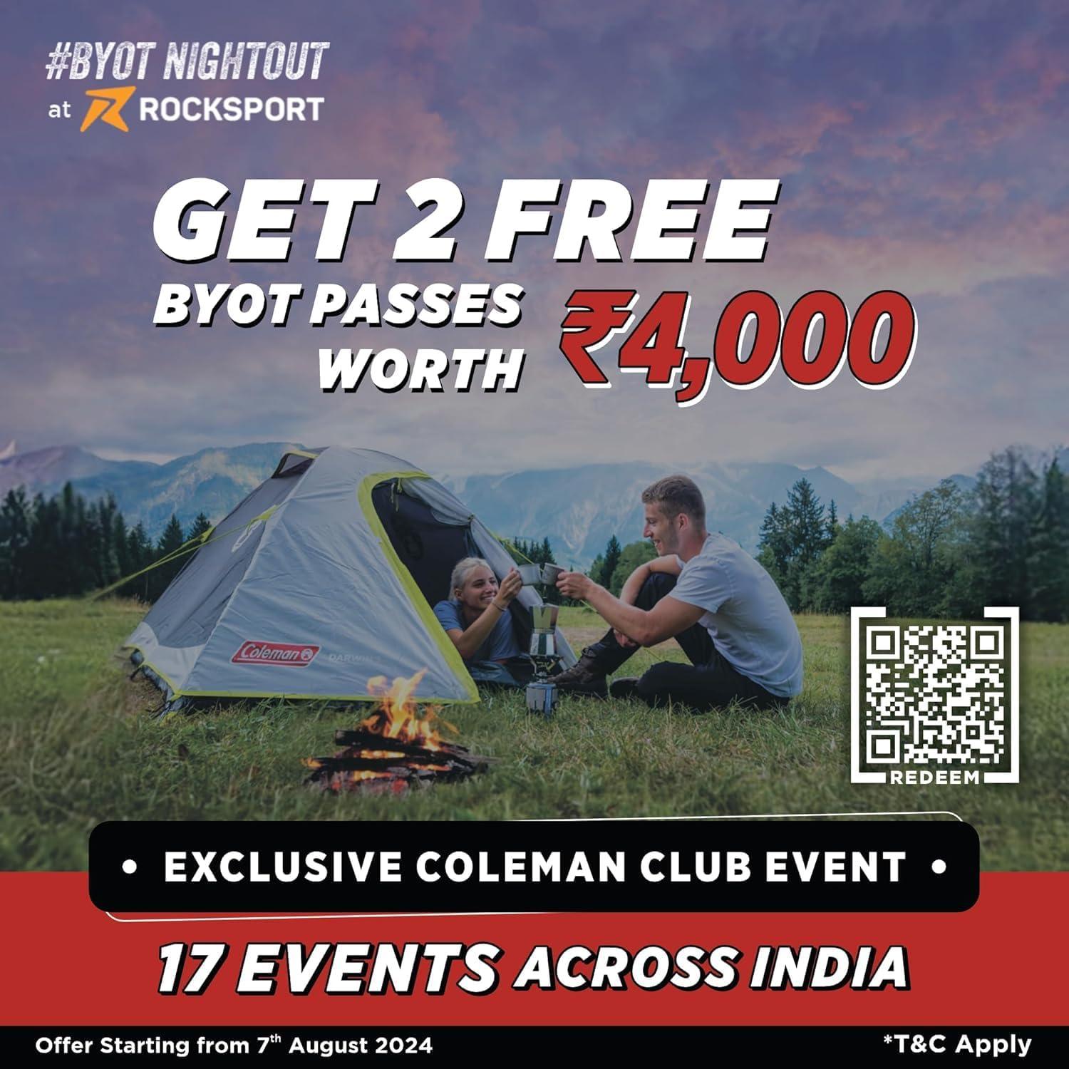 Coleman Sundome 4-Person Dome Tent