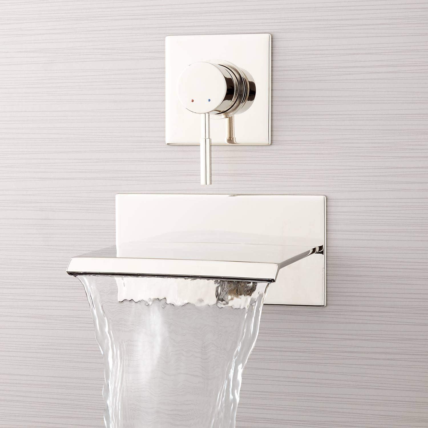 Lavelle Wall-Mount Waterfall Tub Faucet