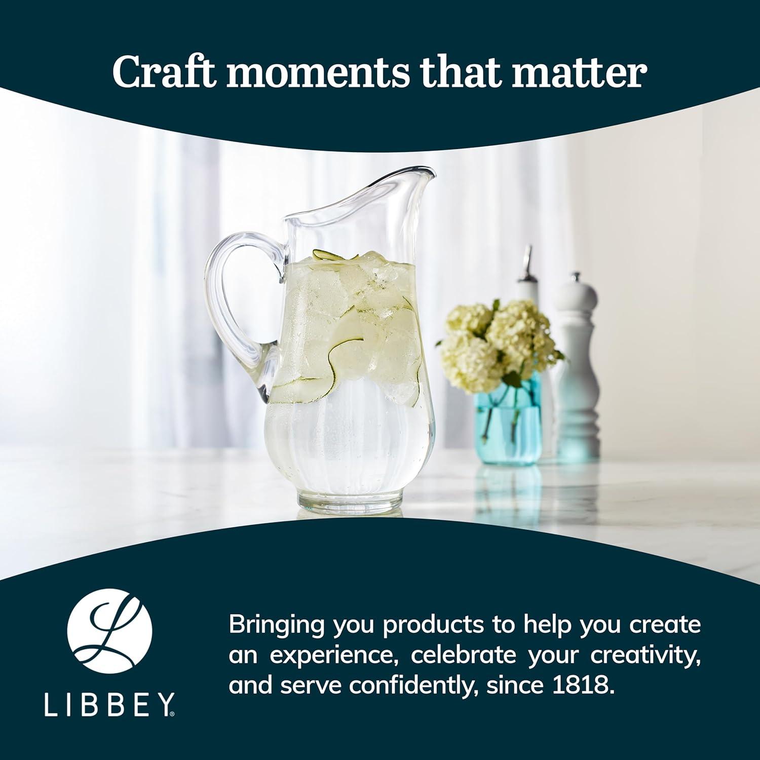 Libbey Atlantis Glass Pitcher, 73 oz.