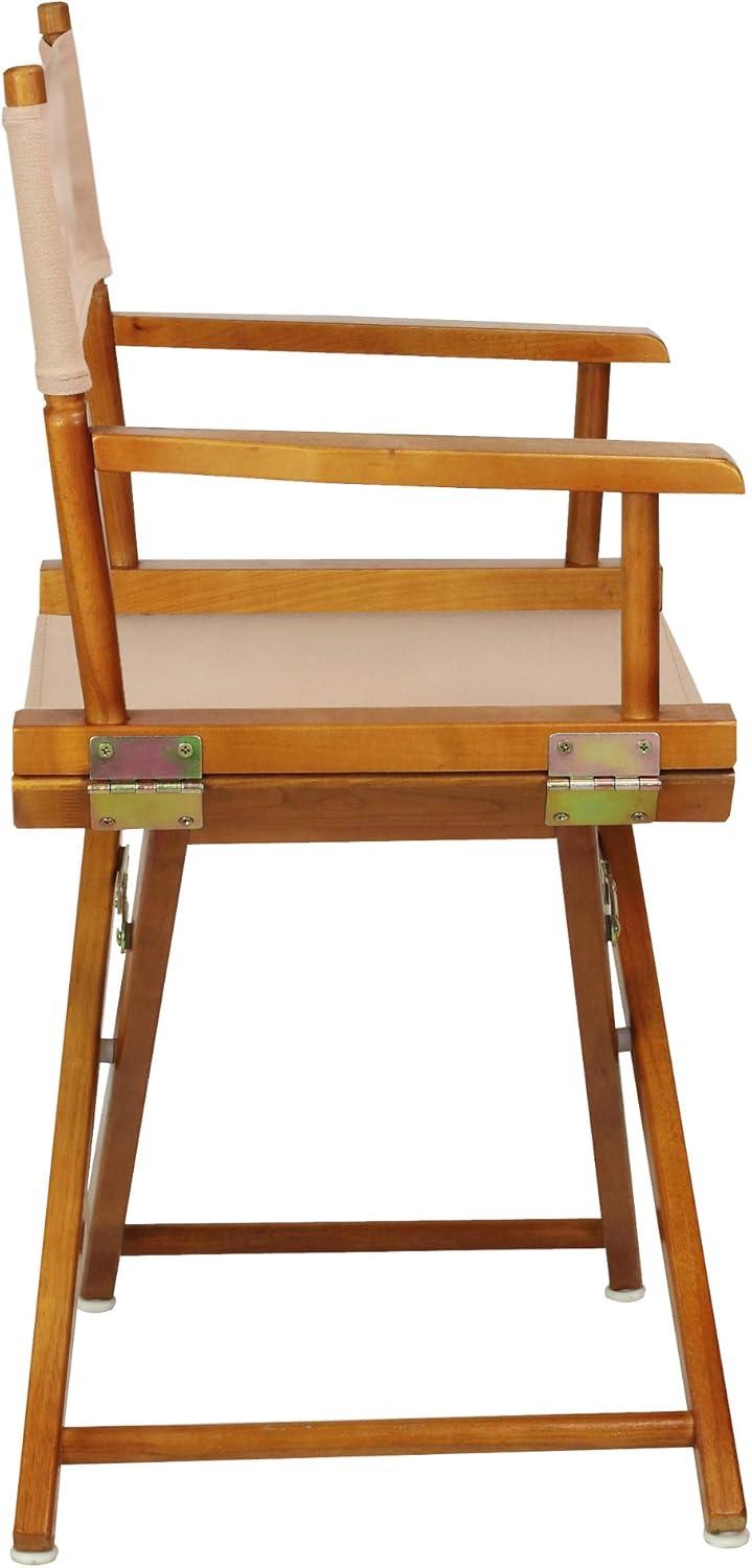"18" Director's Chair Honey Oak Frame-Tan Canvas"