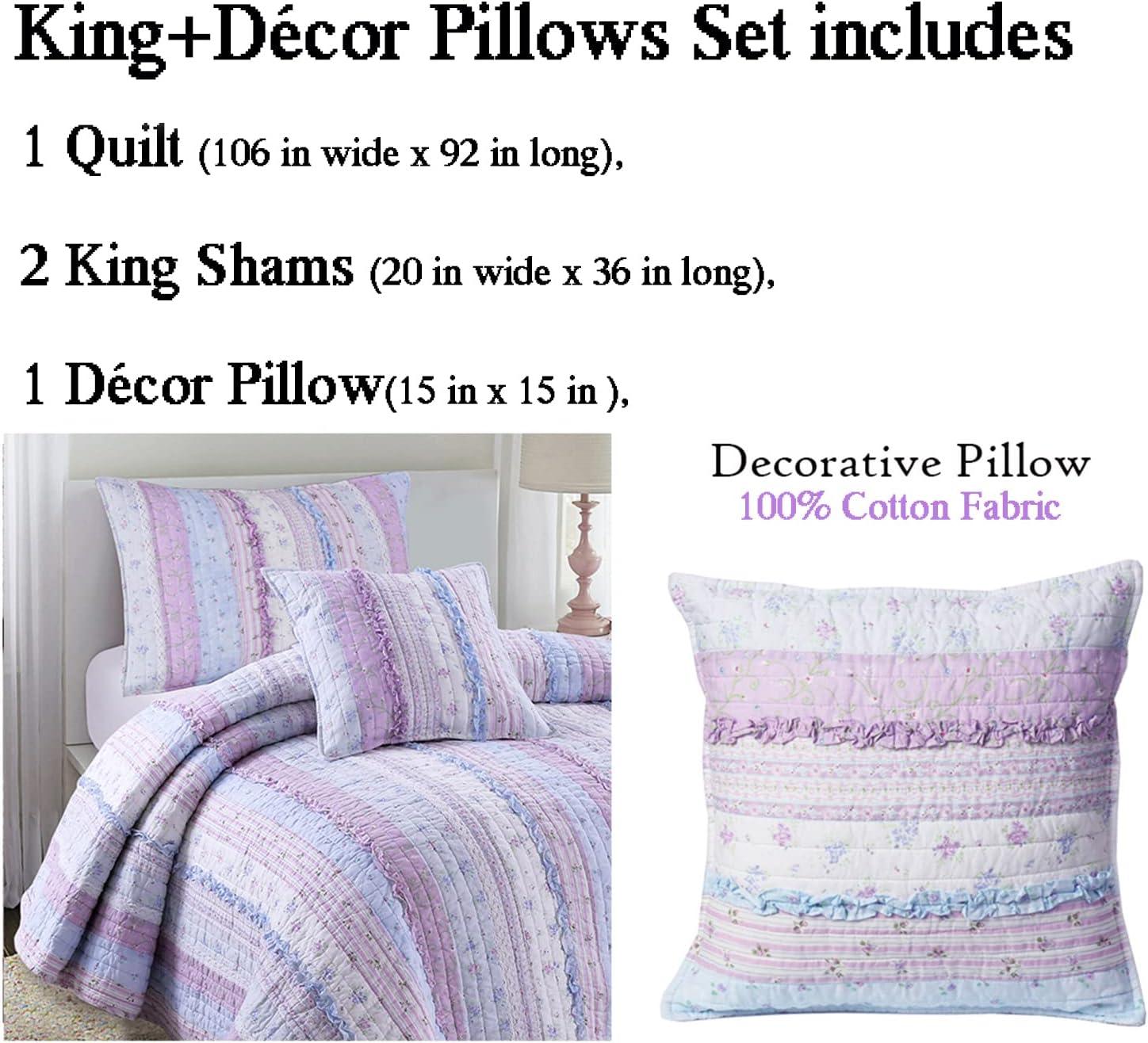 Cozy Line Home Fashion Cotton Quilt Set