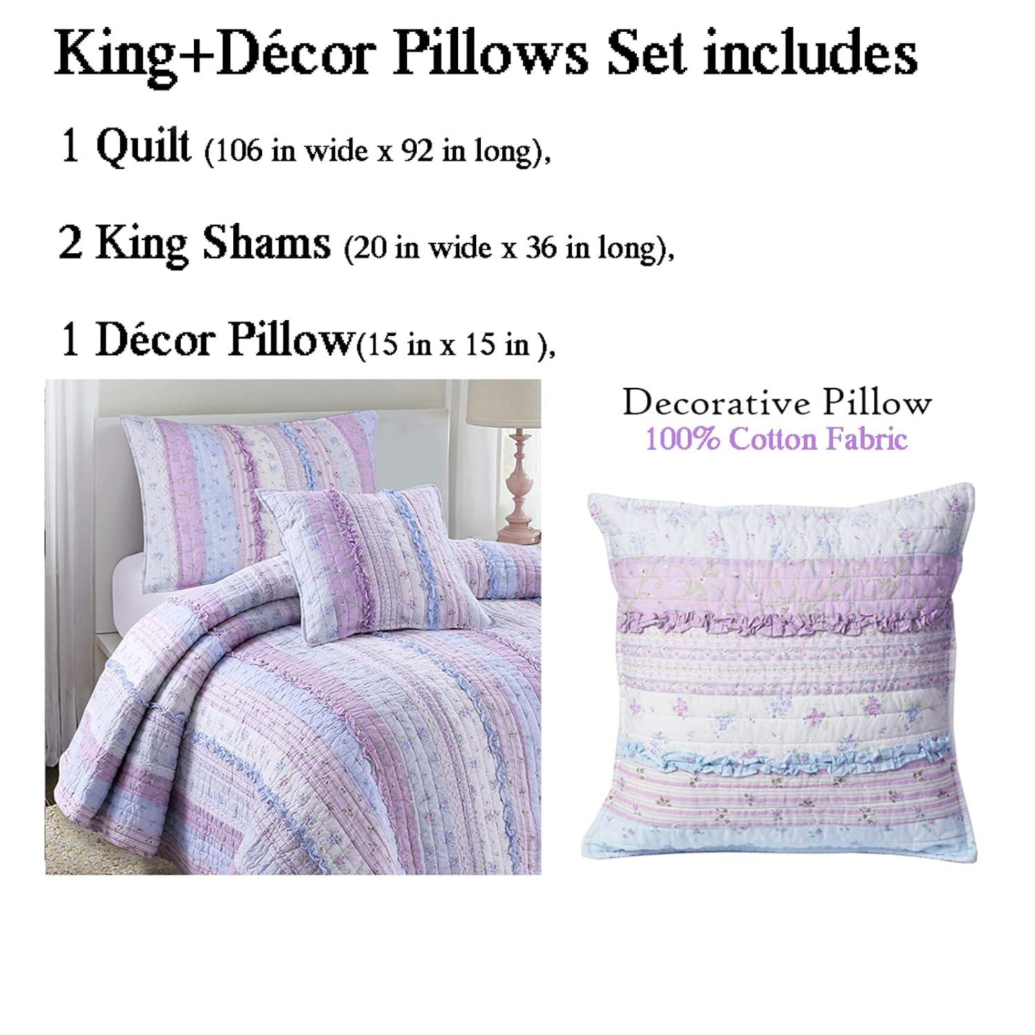 Cozy Line Home Fashion Cotton Quilt Set