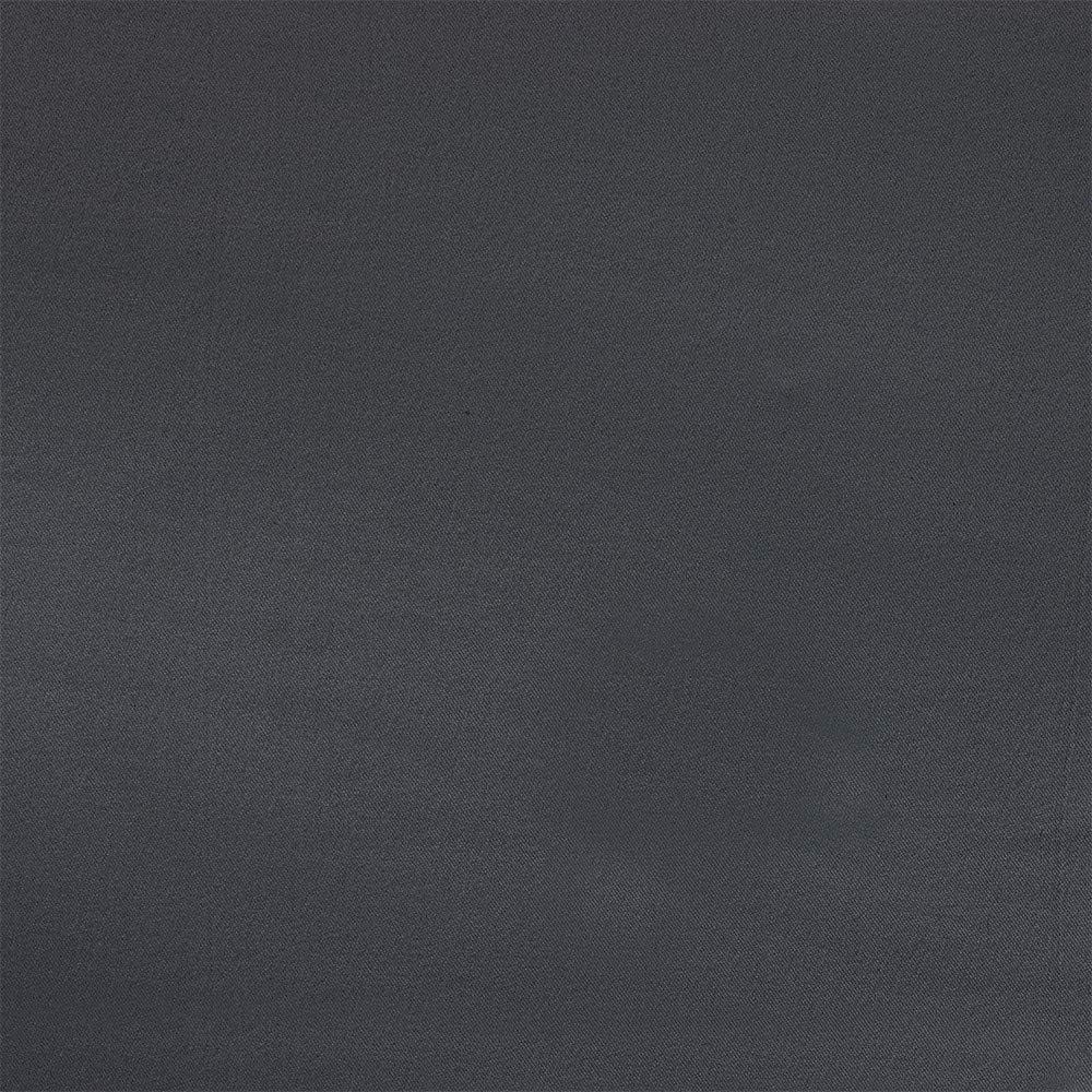 Set of 2 108"x52" Sateen Pinch Pleat Woven Blackout Back Tab Window Curtain Panel Dark Gray - Exclusive Home: Thermal Insulated