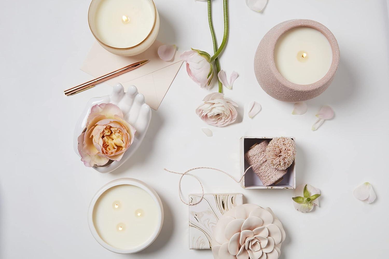 ILLUME Essentials Collection, Coconut Milk Mango Ceramic Flower