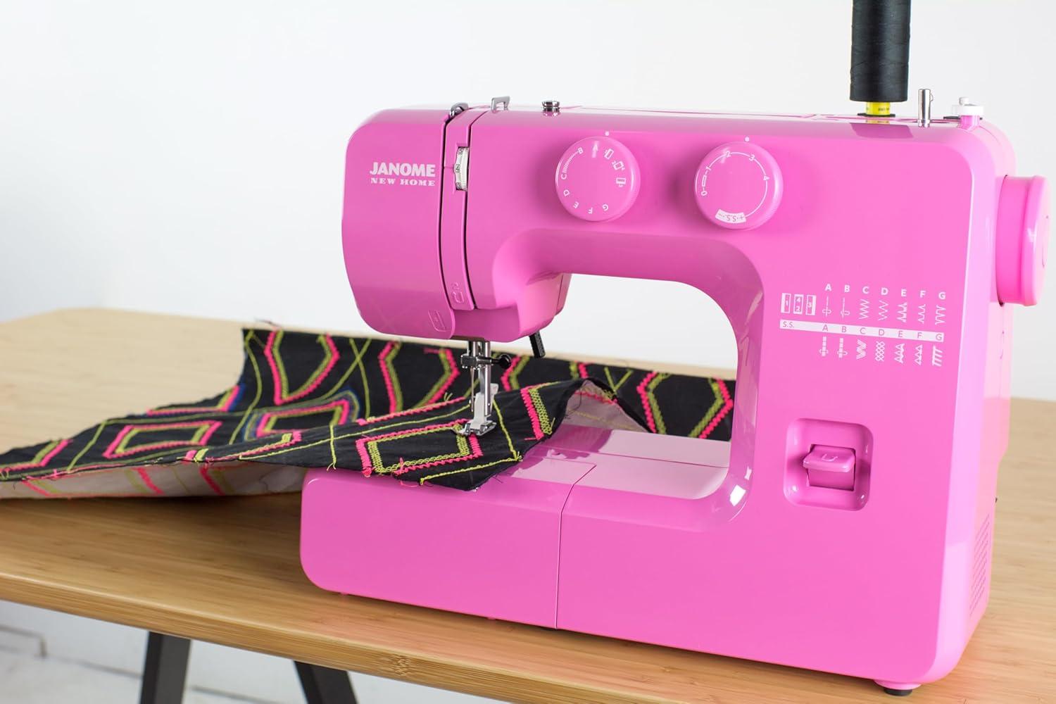 Janome Pink Sorbet Easy-to-Use Sewing Machine