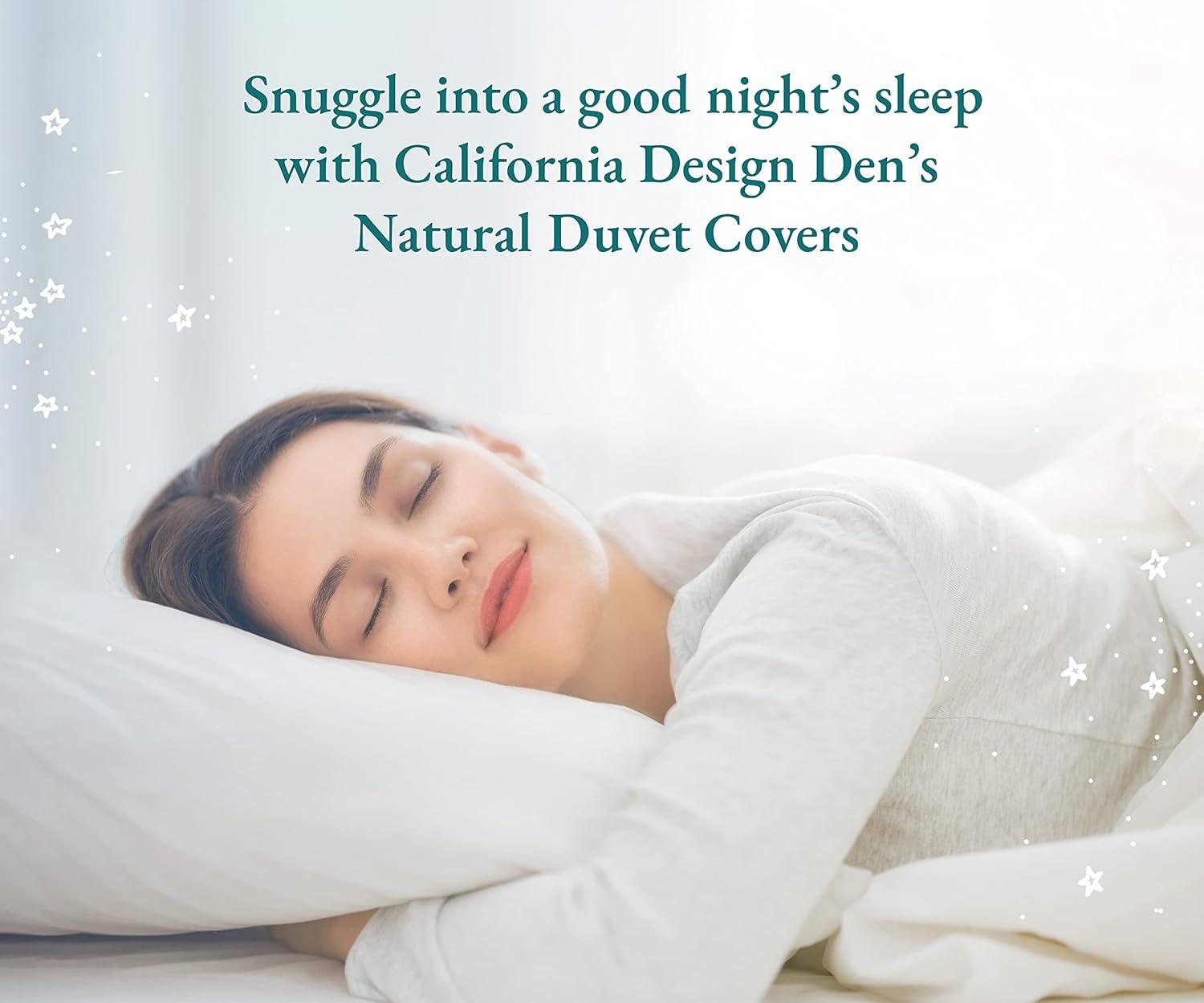 Textured Duvet Cover & Shams | 3 Piece Set Soft 100% Cotton | White Duvet Cover by California Design Den - White Waffle, Oversized King