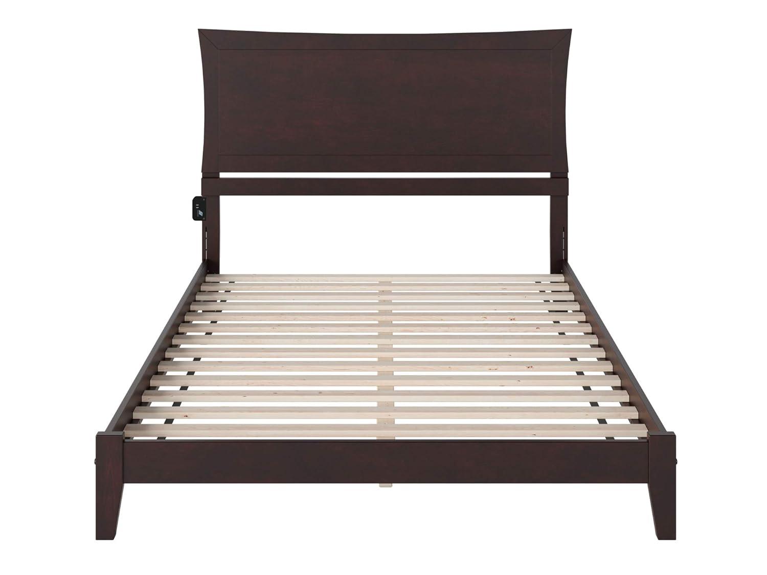 Metro Low Profile Solid Wood Platform Bed