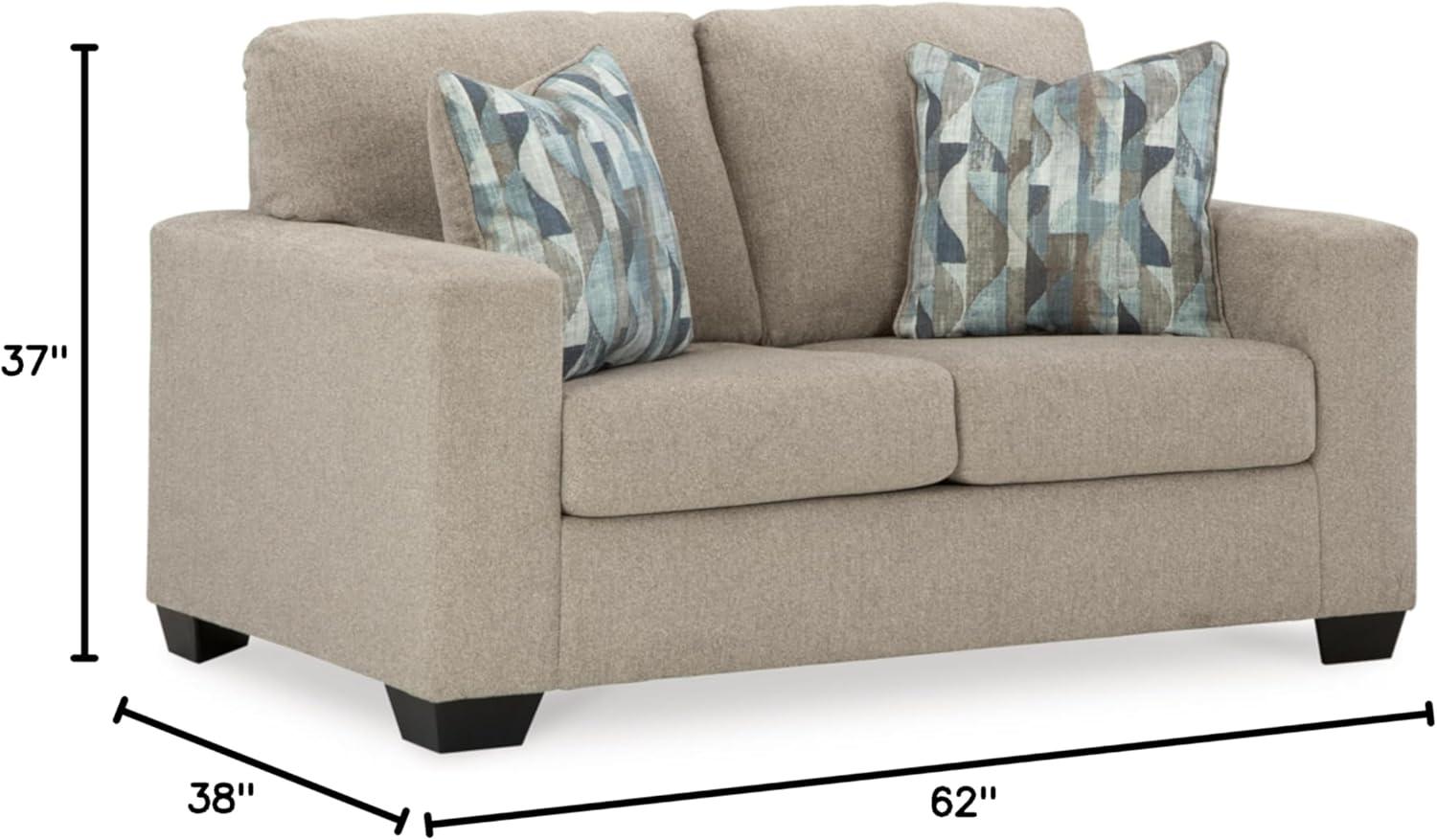 Bernab 62'' Upholstered Loveseat