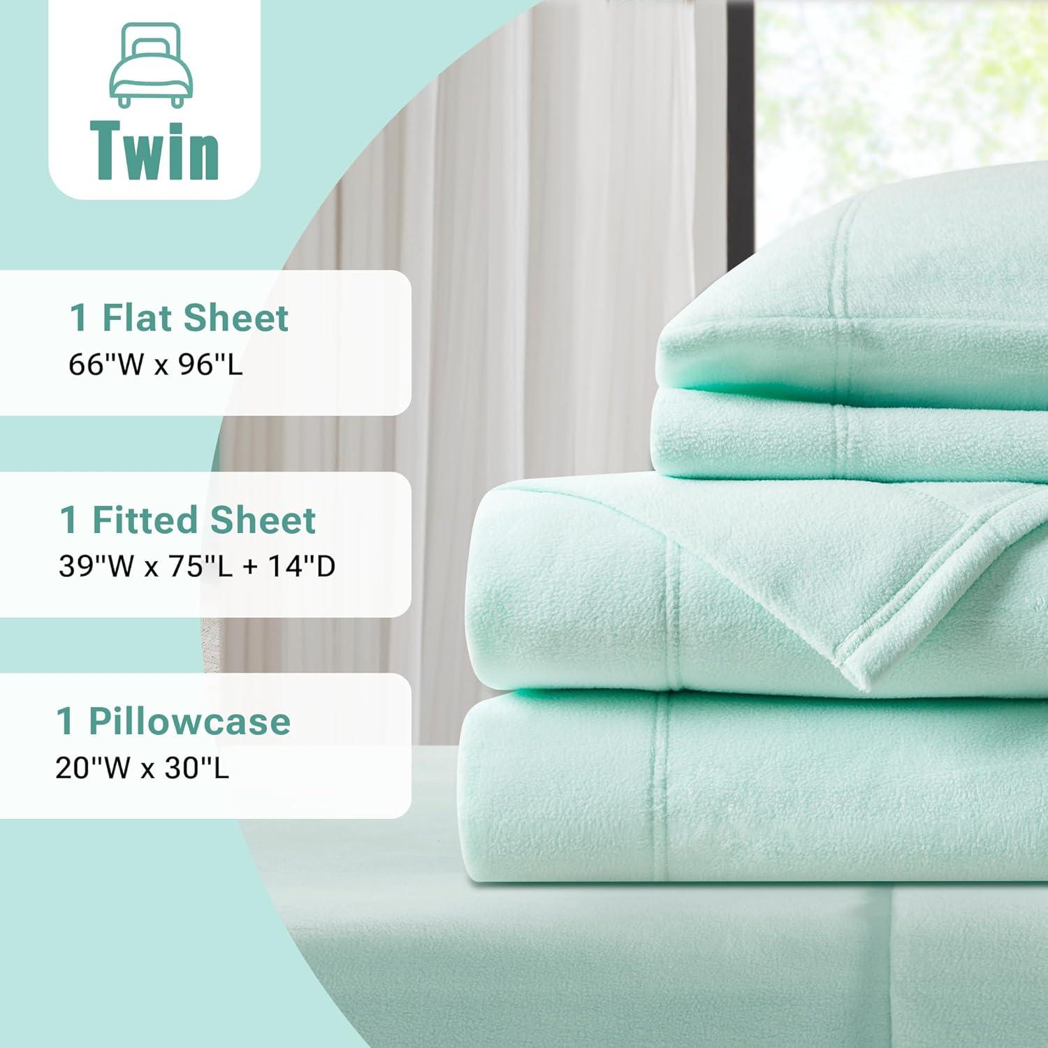 Madison Park Micro Fleece Sheet Set