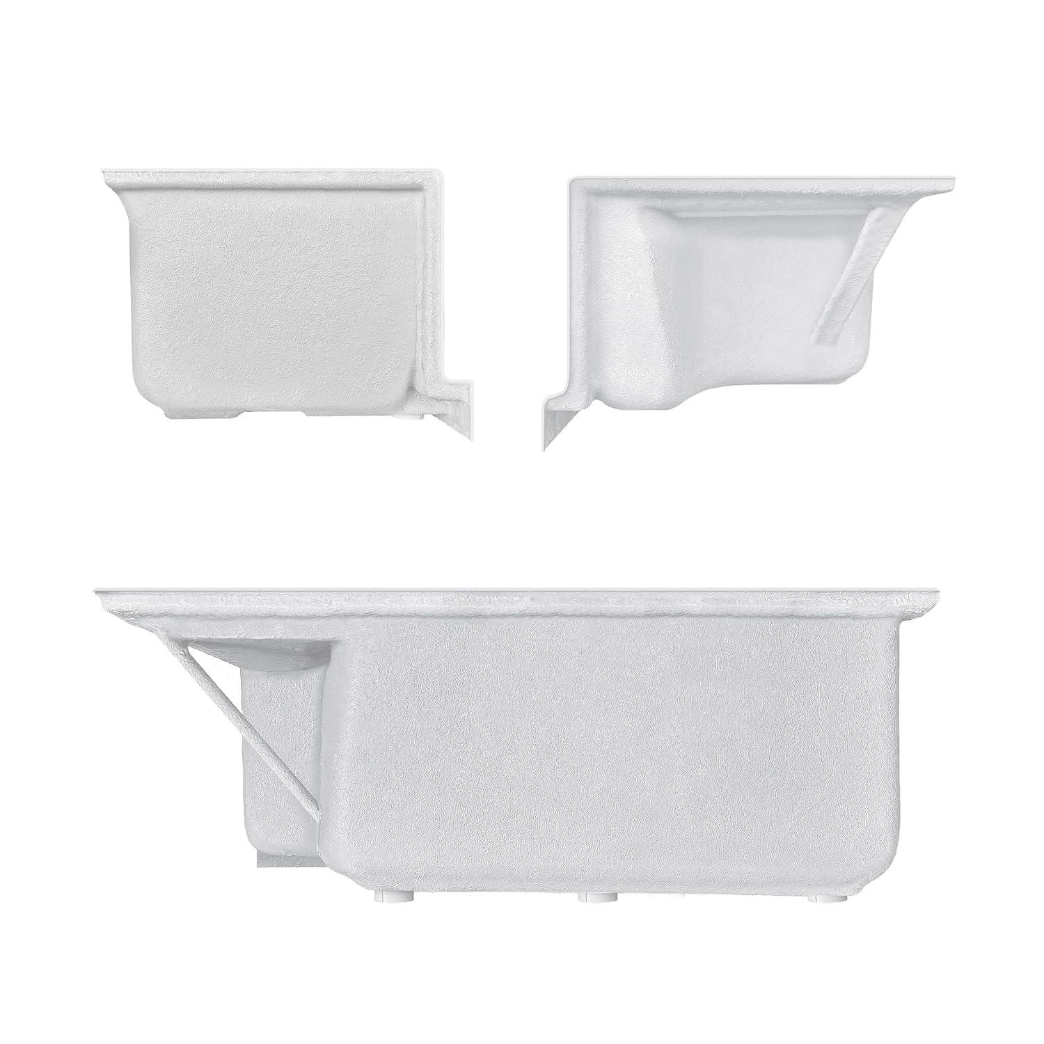 Aquatique 60" x 32" Single Threshold Shower Base