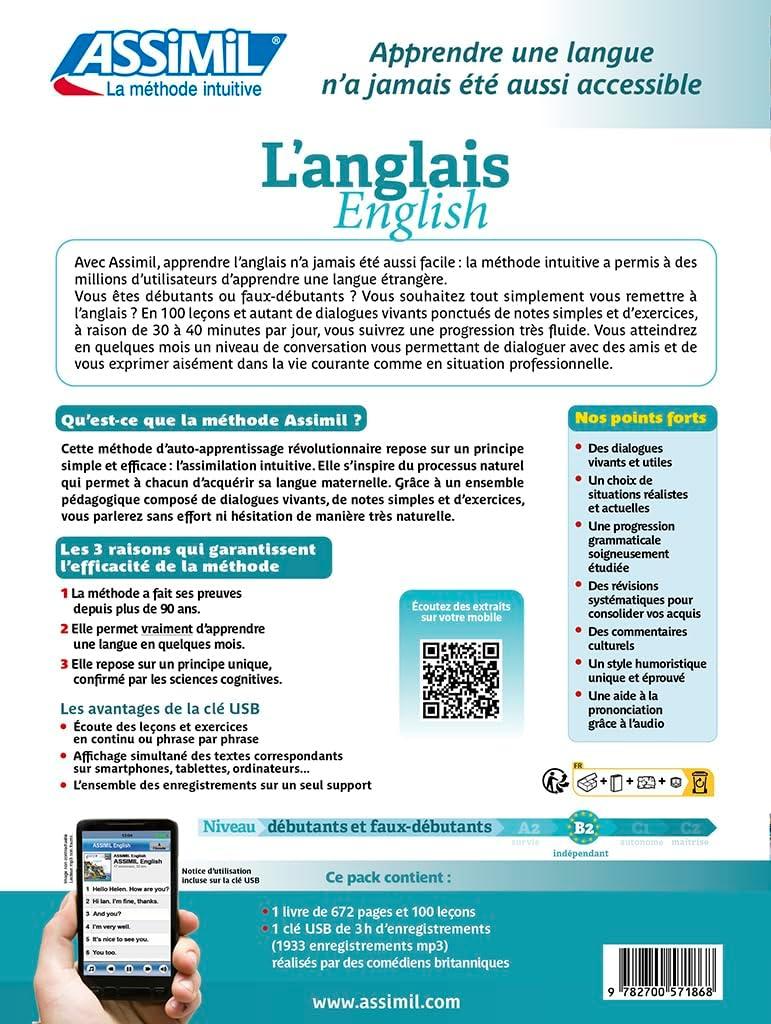 English for French Speakers Superpack with USB Device (Pack USB Anglais) - by  Anthony Bulger (Hardcover)