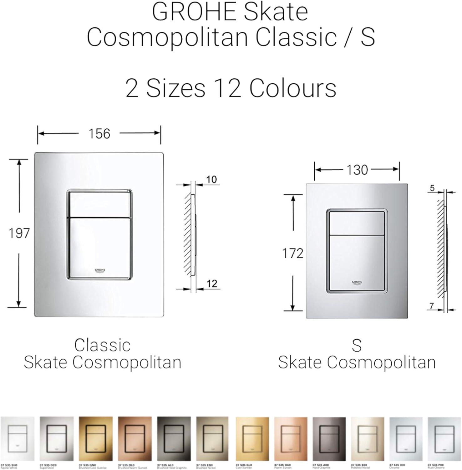 Skate Cosmopolitan Dual Flush
