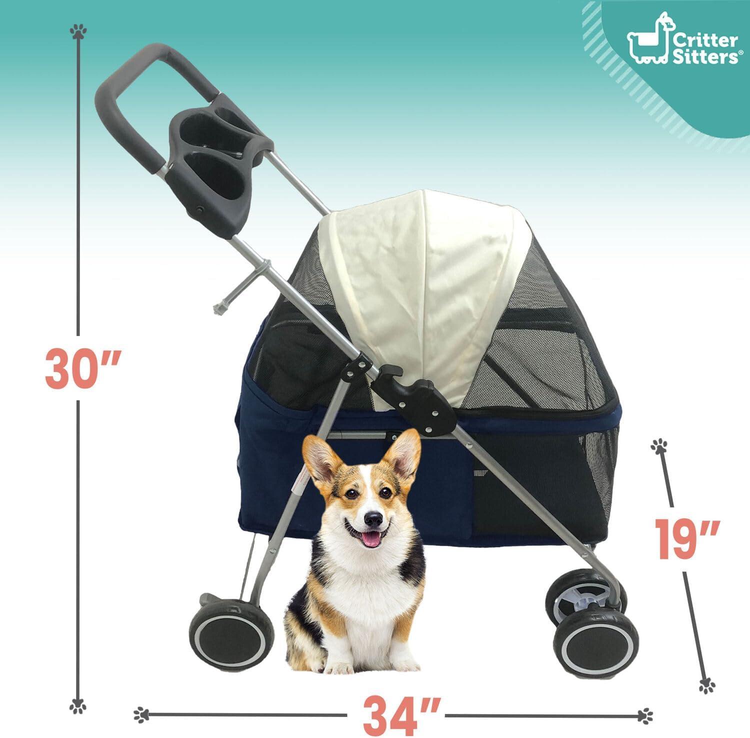 Foldable Pet Jogger Stroller