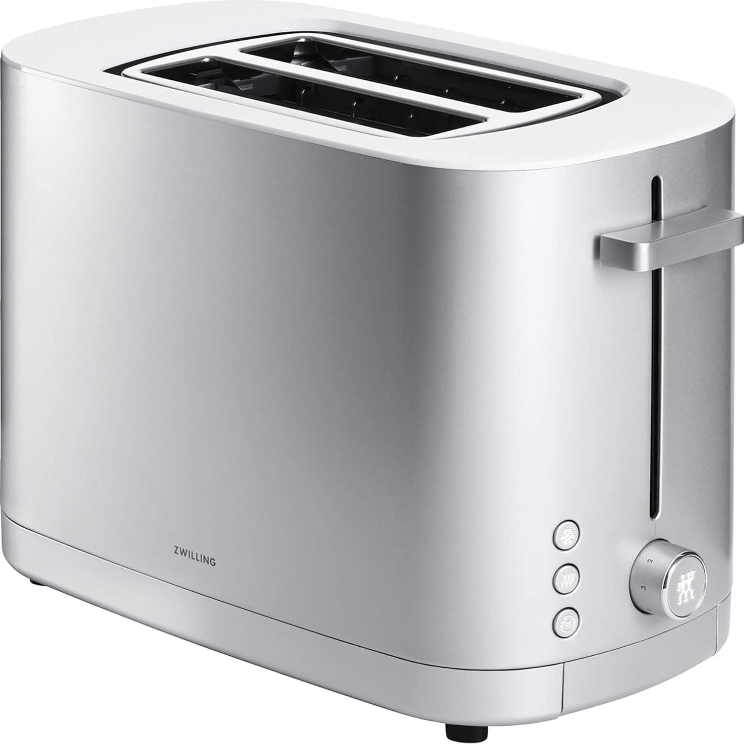 ZWILLING ® Enfinigy Silver 2-Slice Toaster