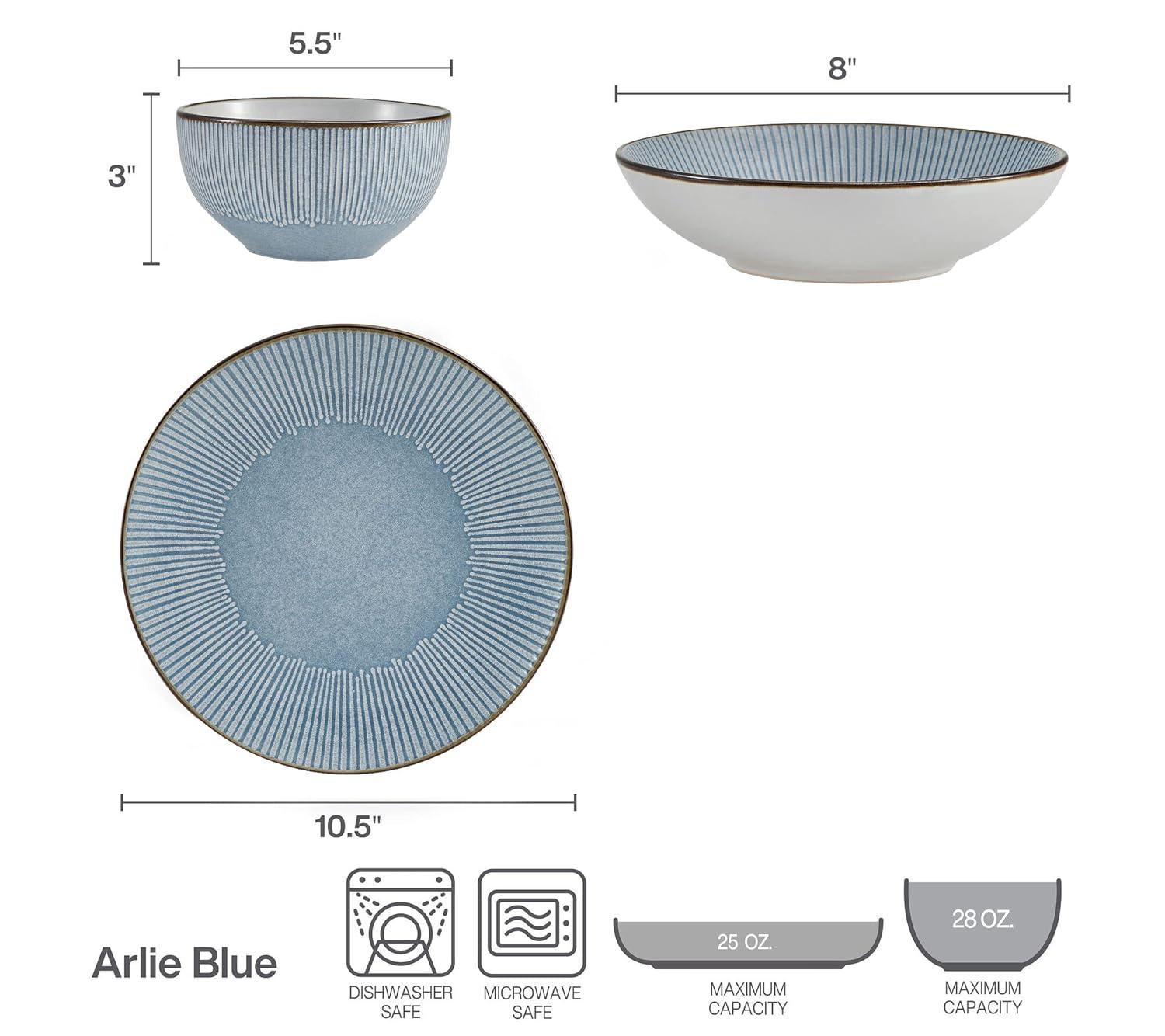Latitude Run® Yaniya 12 Piece Stoneware Dinnerware Set - Service for 4