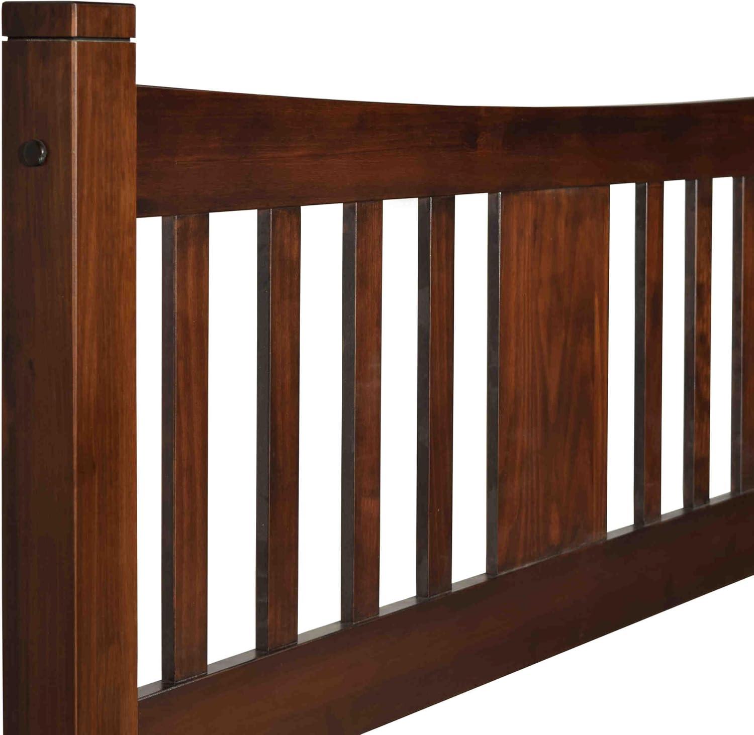 Shaker Solid Wood Slat Bed