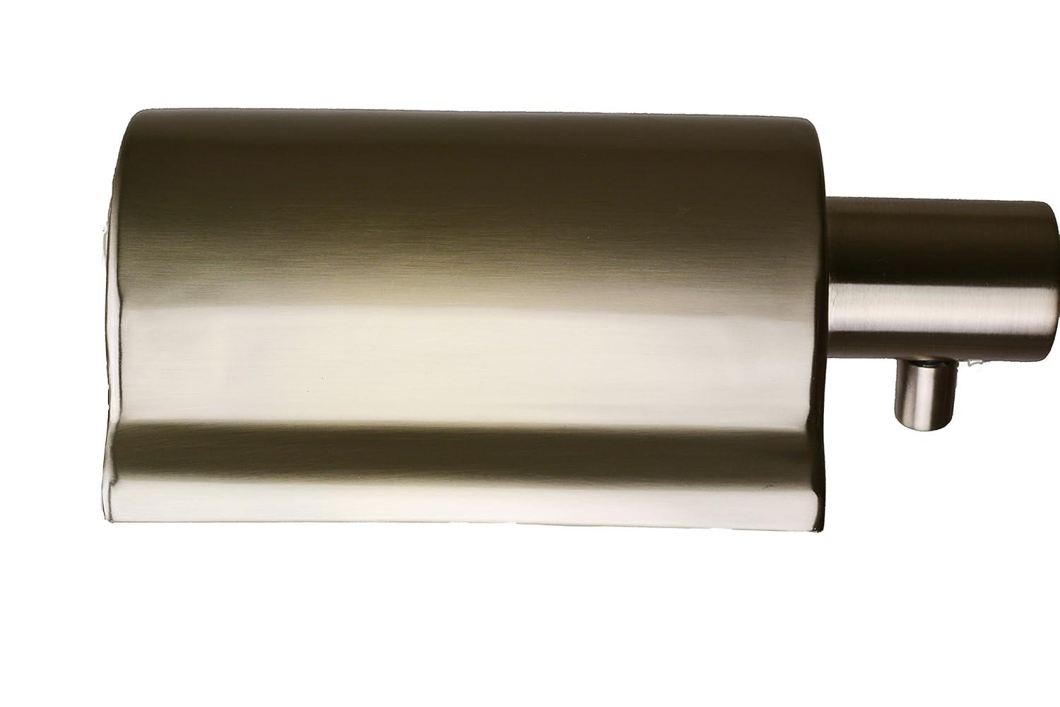 Daylight24 56” 1-Light Antique Brass Cordless Floor Lamp with Adjustable Gooseneck