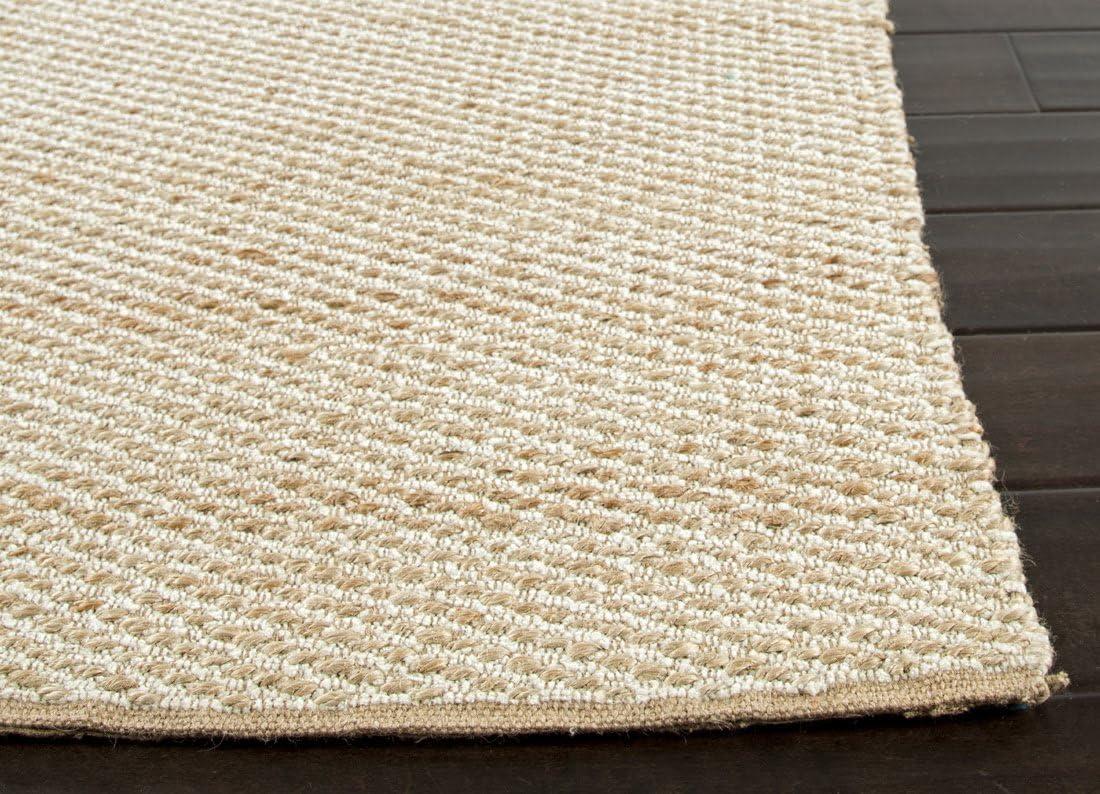 Jaipur Living Jute 2x4 Area Rug, Solid, Beige/White
