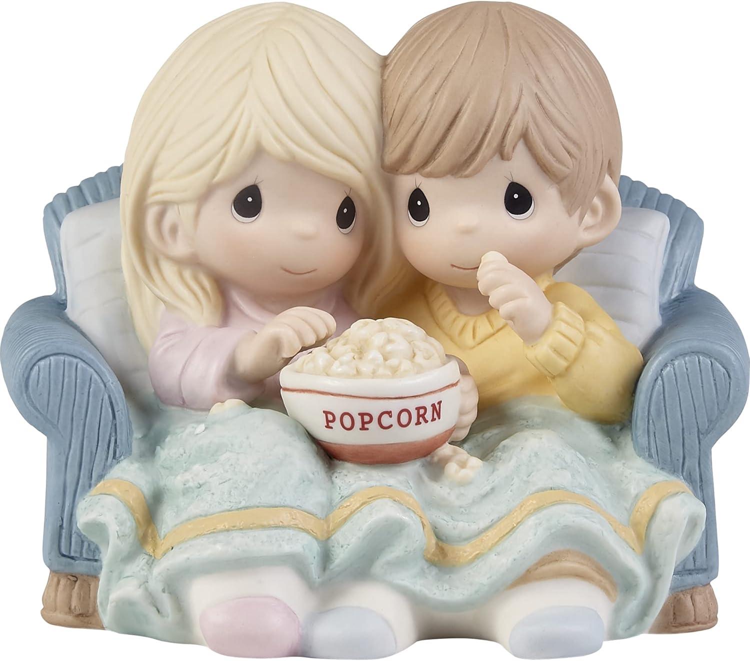 Precious Moments Life Is Butter Together Bisque Porcelain Figurine