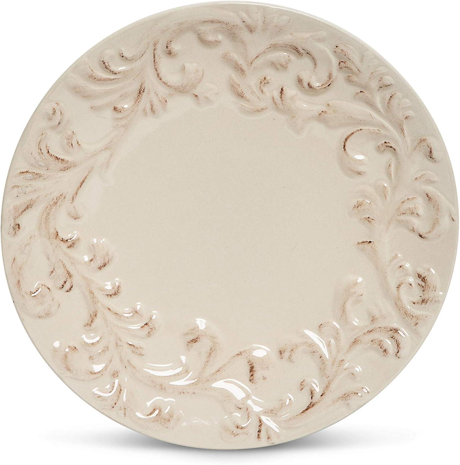 Ophelia & Co. Bromsgrove 11'' Ceramic Salad/Dessert Plate (Set of 4)