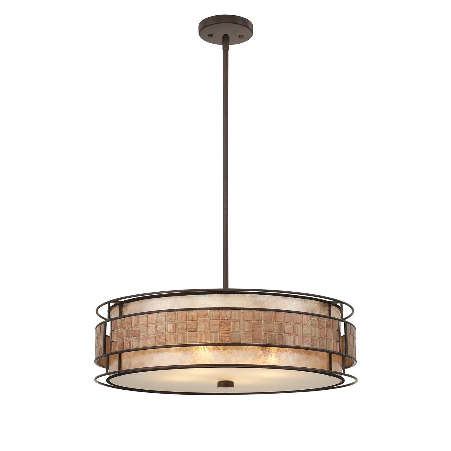 Quoizel Lighting Laguna 4 - Light Pendant in  Renaissance Copper