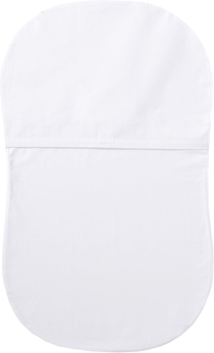 HAlo Innovations Bassinest Organic Fitted Sheet - White