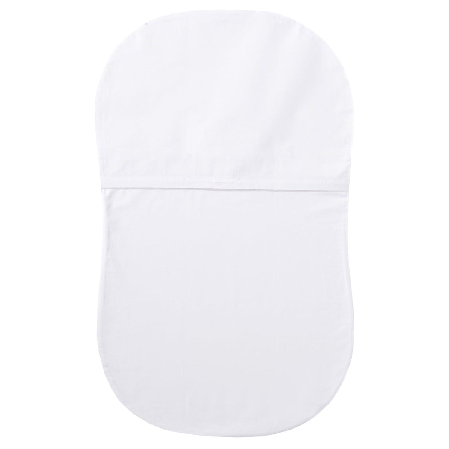 HAlo Innovations Bassinest Organic Fitted Sheet - White