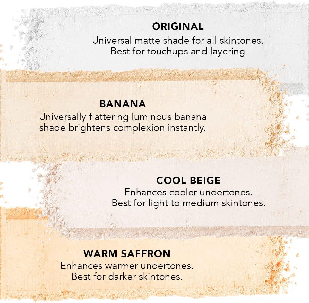 Dermablend Loose Setting Powder, Translucent Face Powder Makeup & Finishing Powder, Mattifying Finish and Shine Control , Travel Size .18oz.