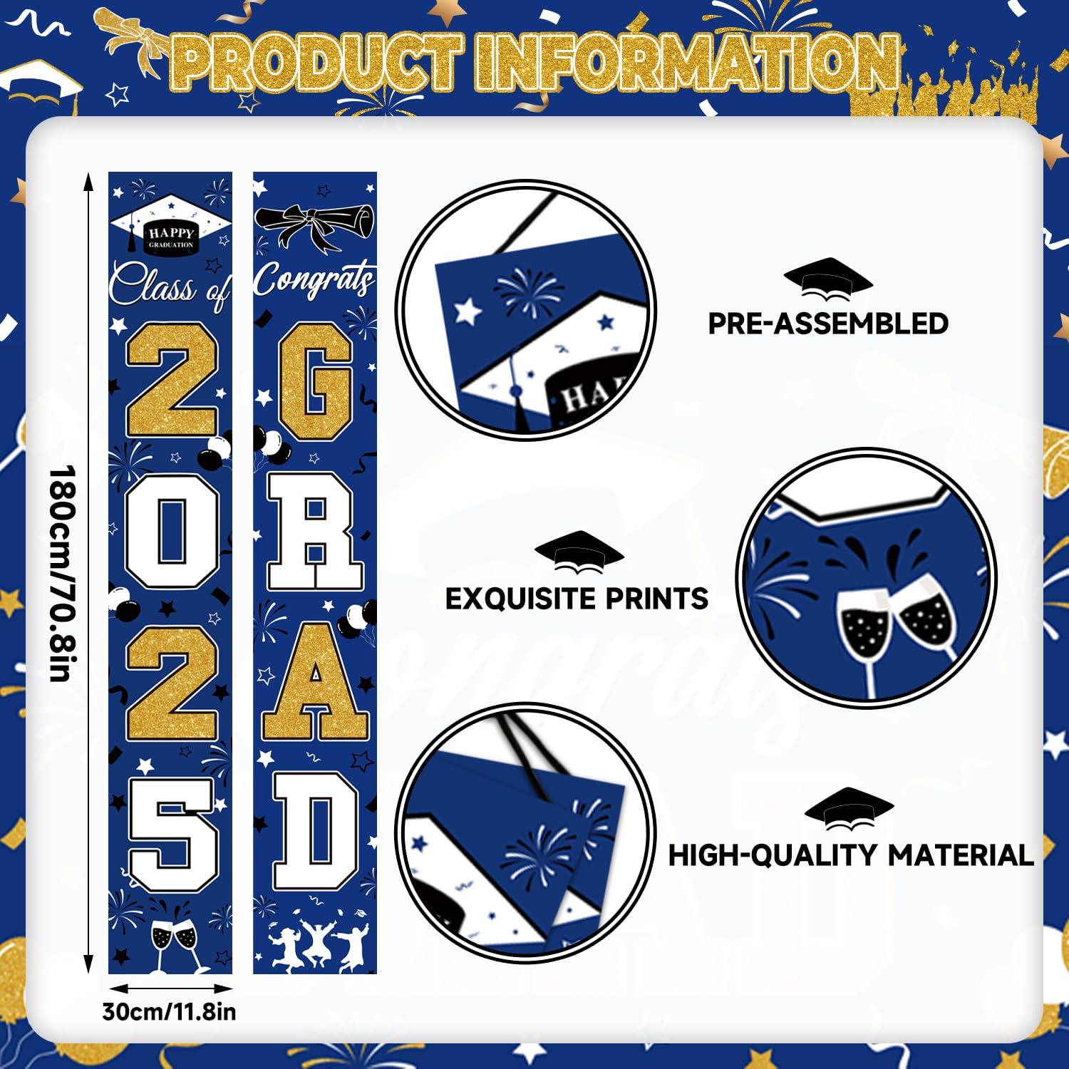 Graduation Decorations 2025, Graduation Decorations Class of 2025, Red Themed 2025 Graduations Party Decorations Include Banner, Backdrop, Balloons Kit, Foil Number 2025 for Grad Party Supplies