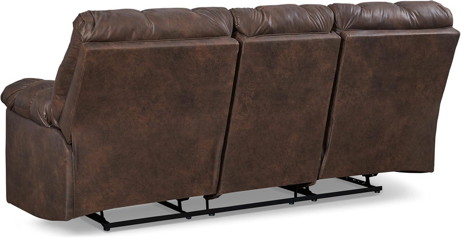 90" Pillow Top Arm Reclining Sofa