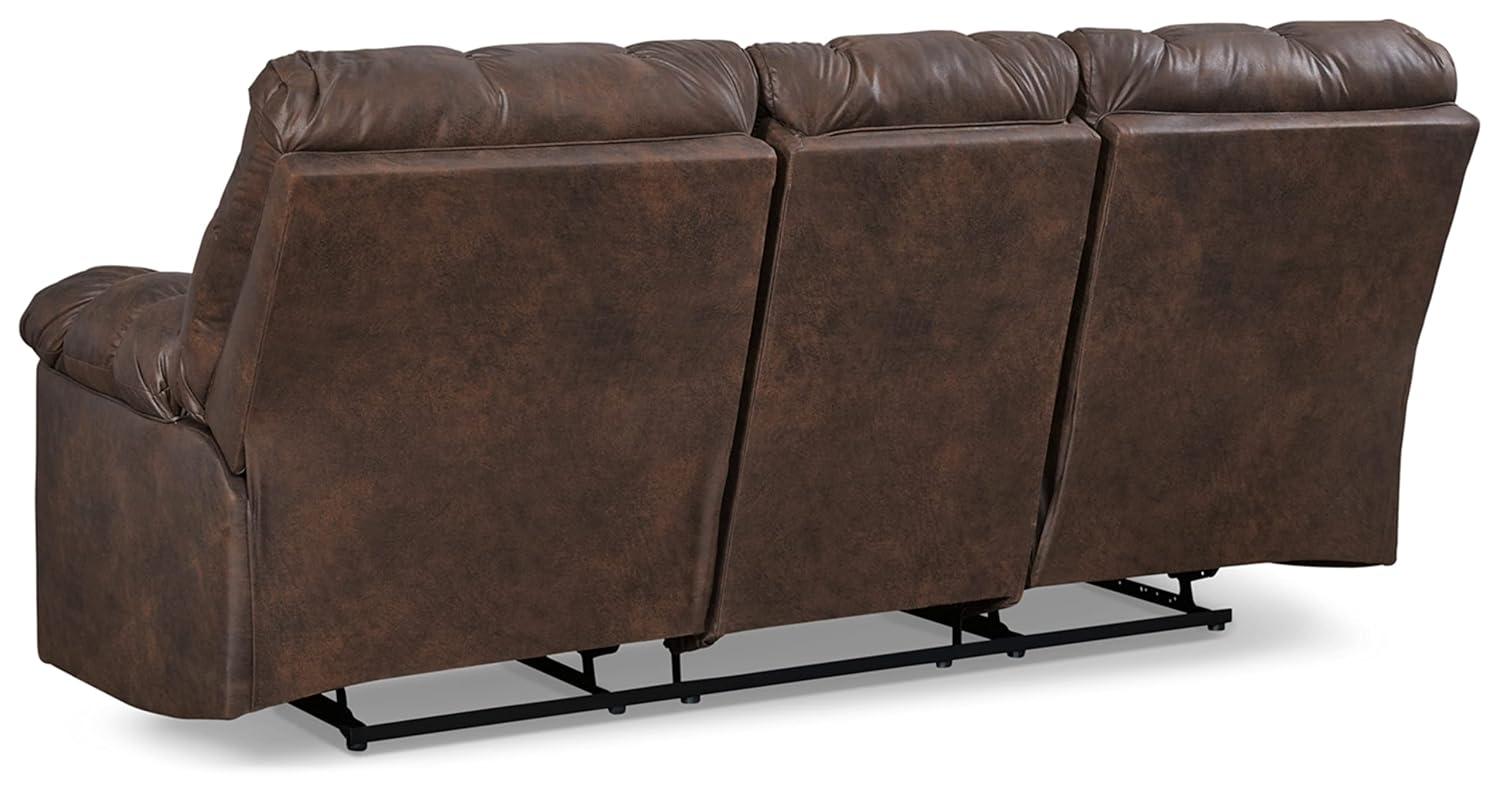 90" Pillow Top Arm Reclining Sofa