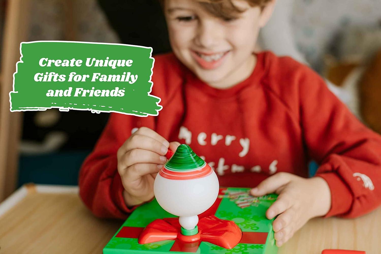 Shatterproof White Plastic Christmas Ornament Set