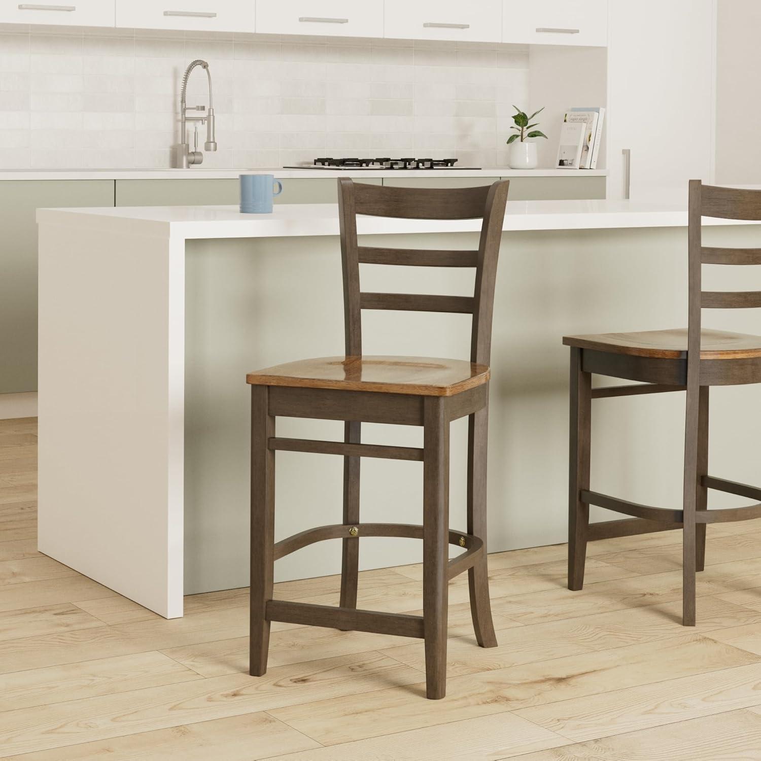 International Concepts Emily CounterHeight Stool - 24 inches Seat Height