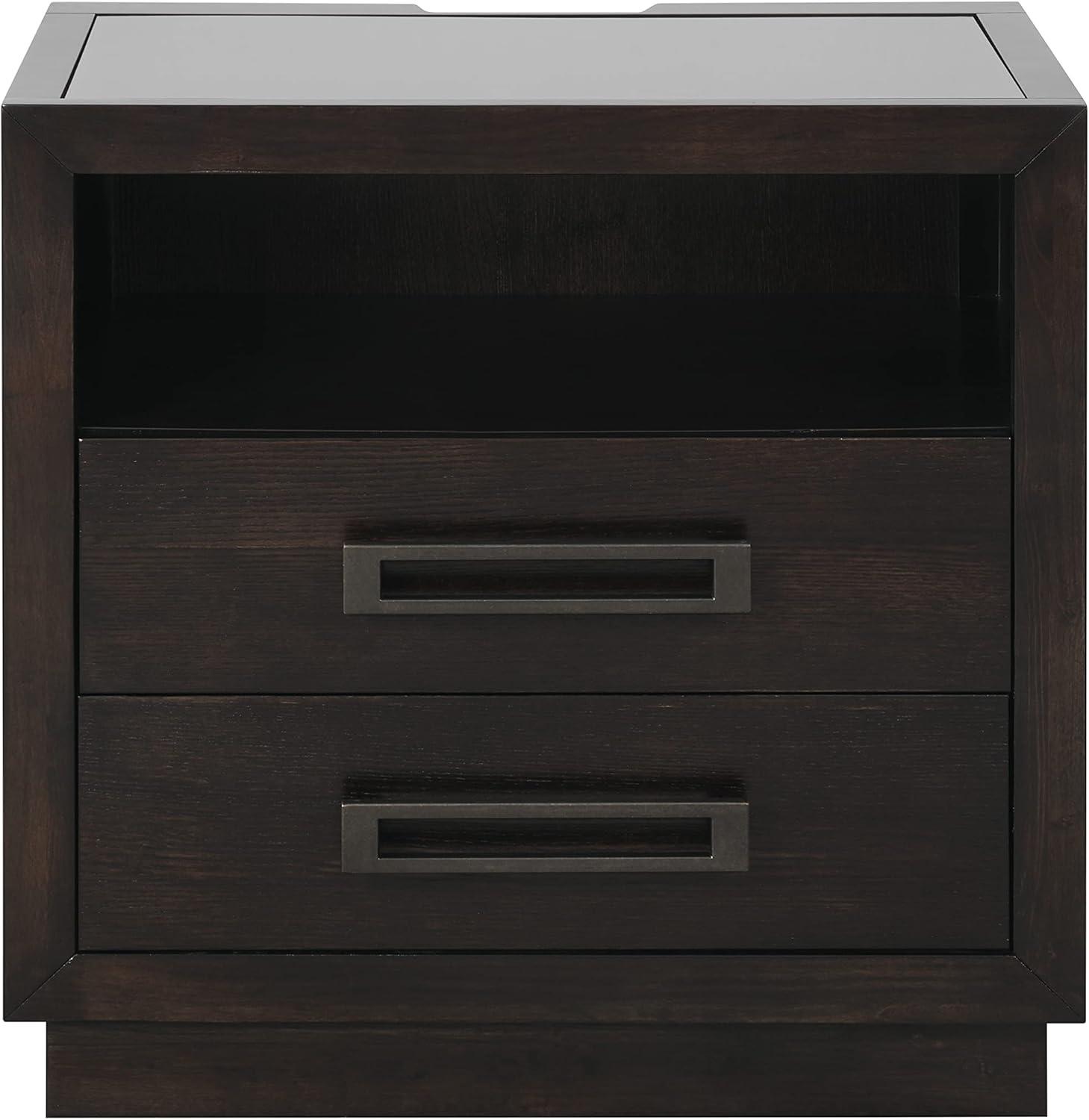 Lexicon Larchmont Nightstand in Charcoal