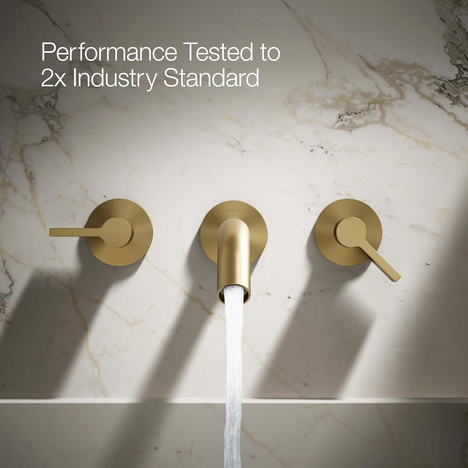 Components Wall-Mount Bathroom Sink Faucet Trim