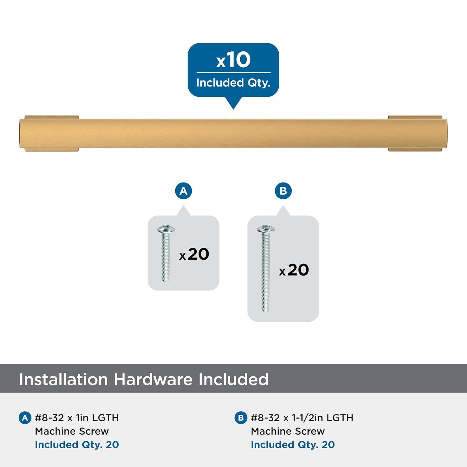 Bridgeport 6 5/16" Center Handle Pull Multipack