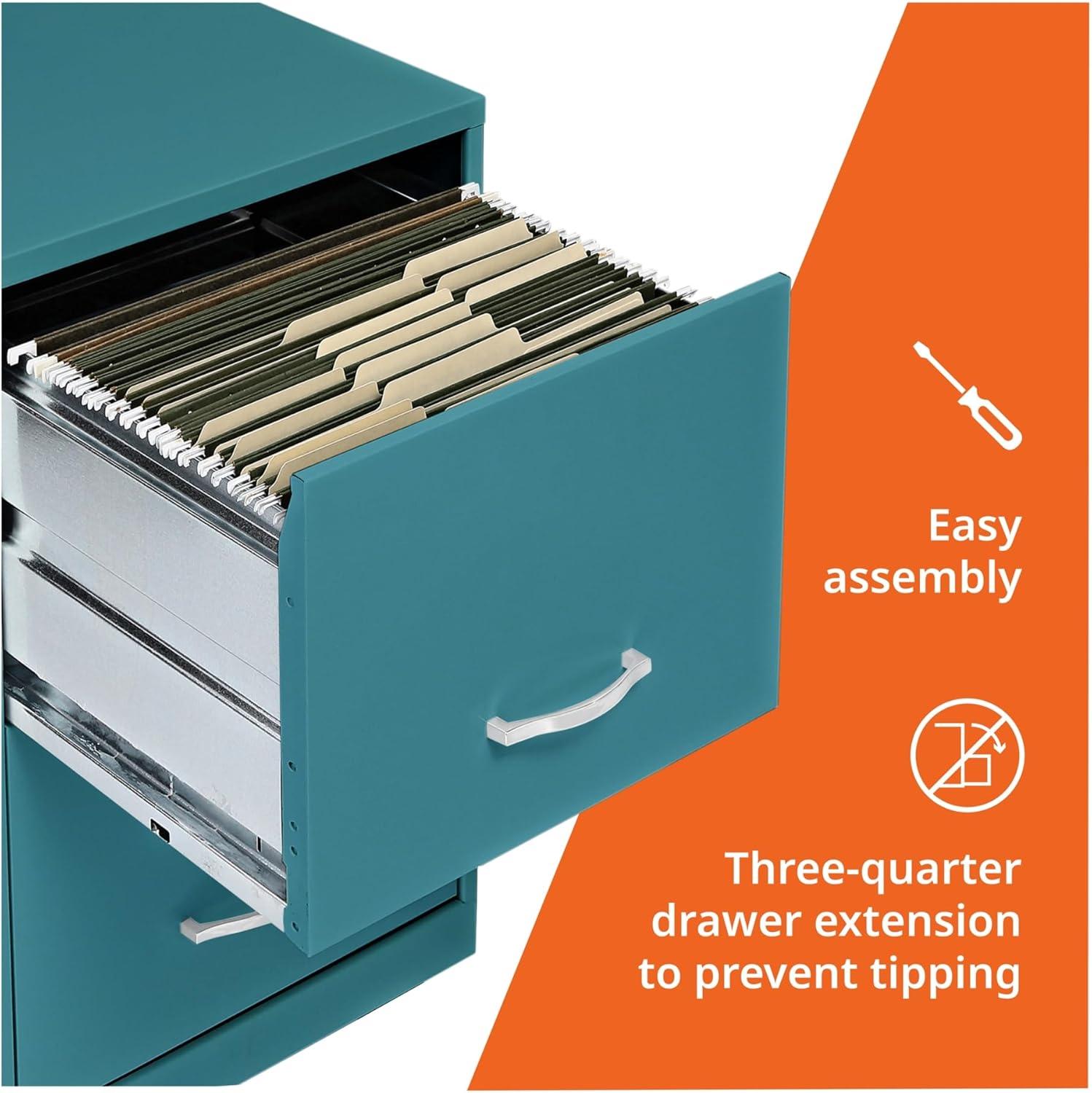 Lorell Soho 2-Drawer File Cabinet