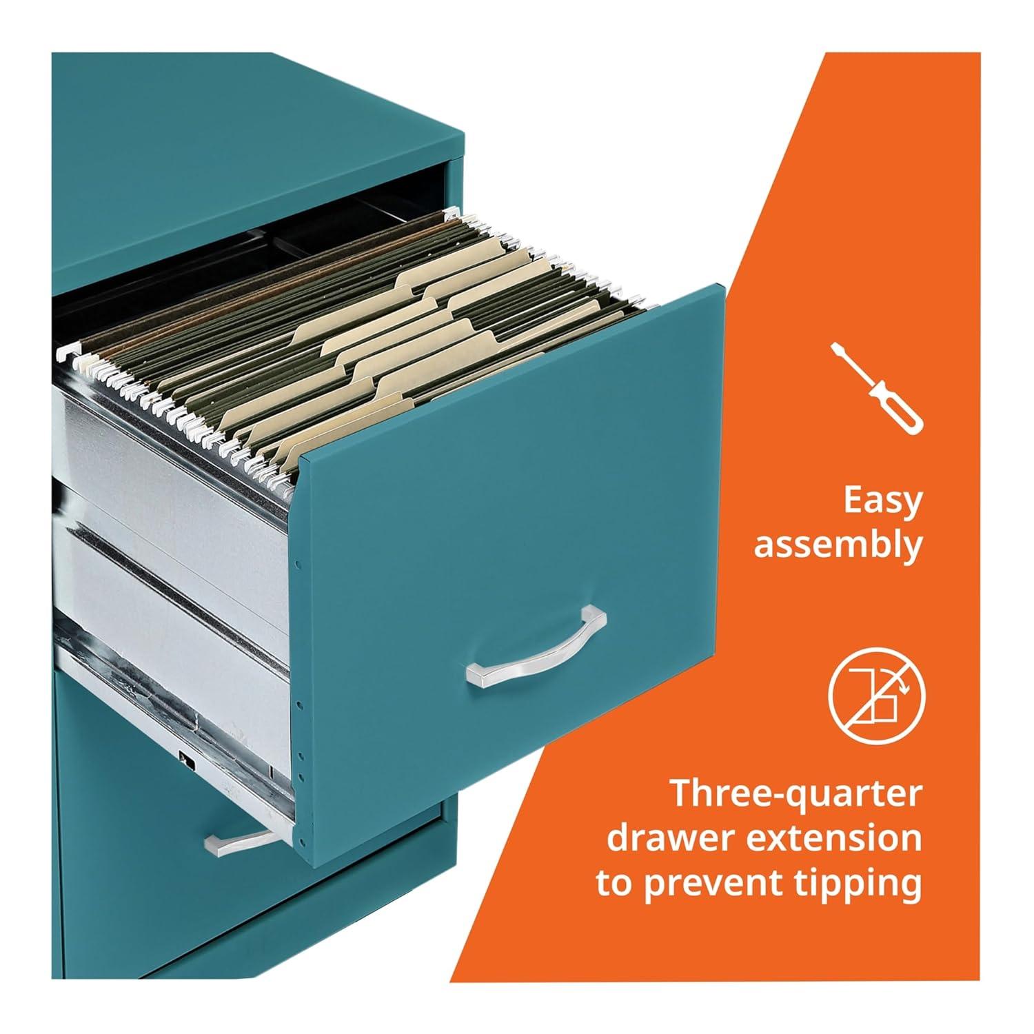 Lorell Soho 2-Drawer File Cabinet