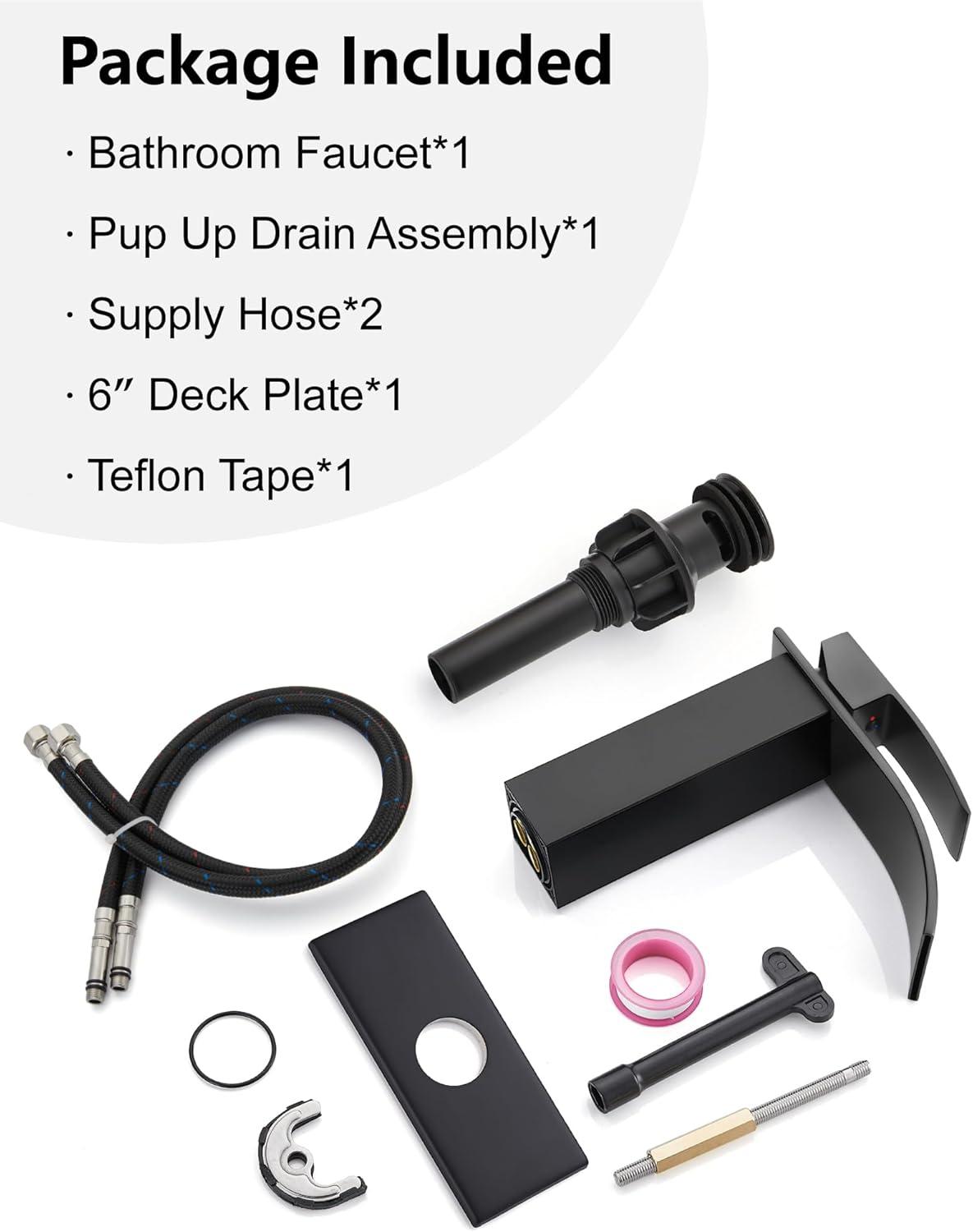 Single-Hole Single-handle Bathroom Faucet